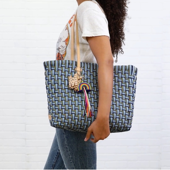 Consuela Medina Woven Tote - Picture 3 of 3